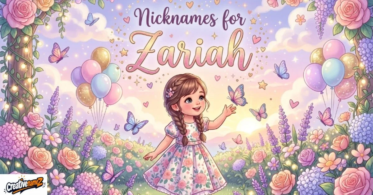Nickname For Zariah