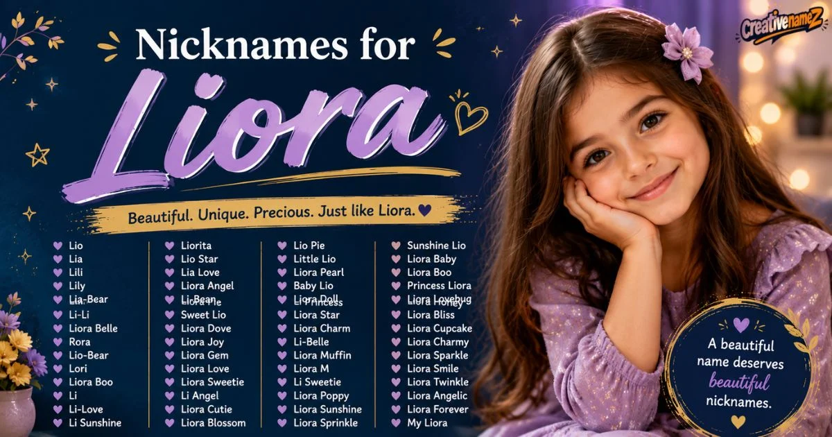 Nicknames For Liora
