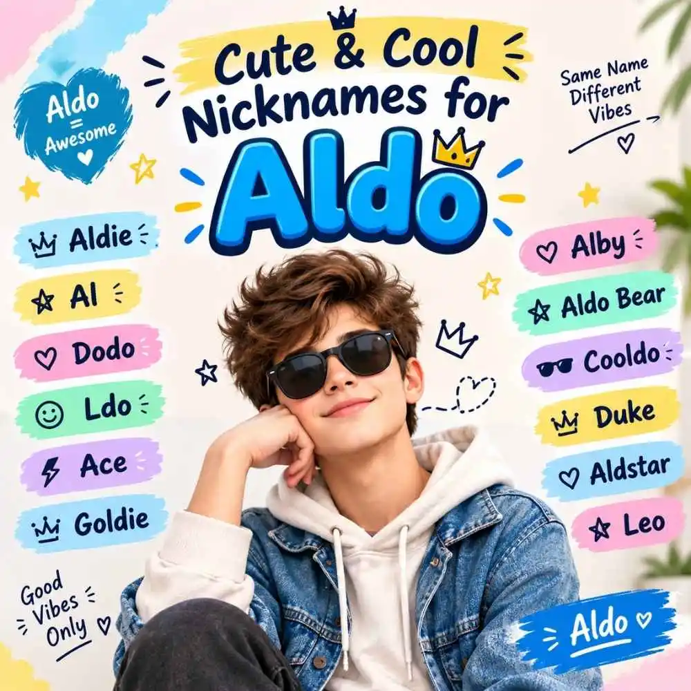 Cute And Cool Nicknames For Aldo