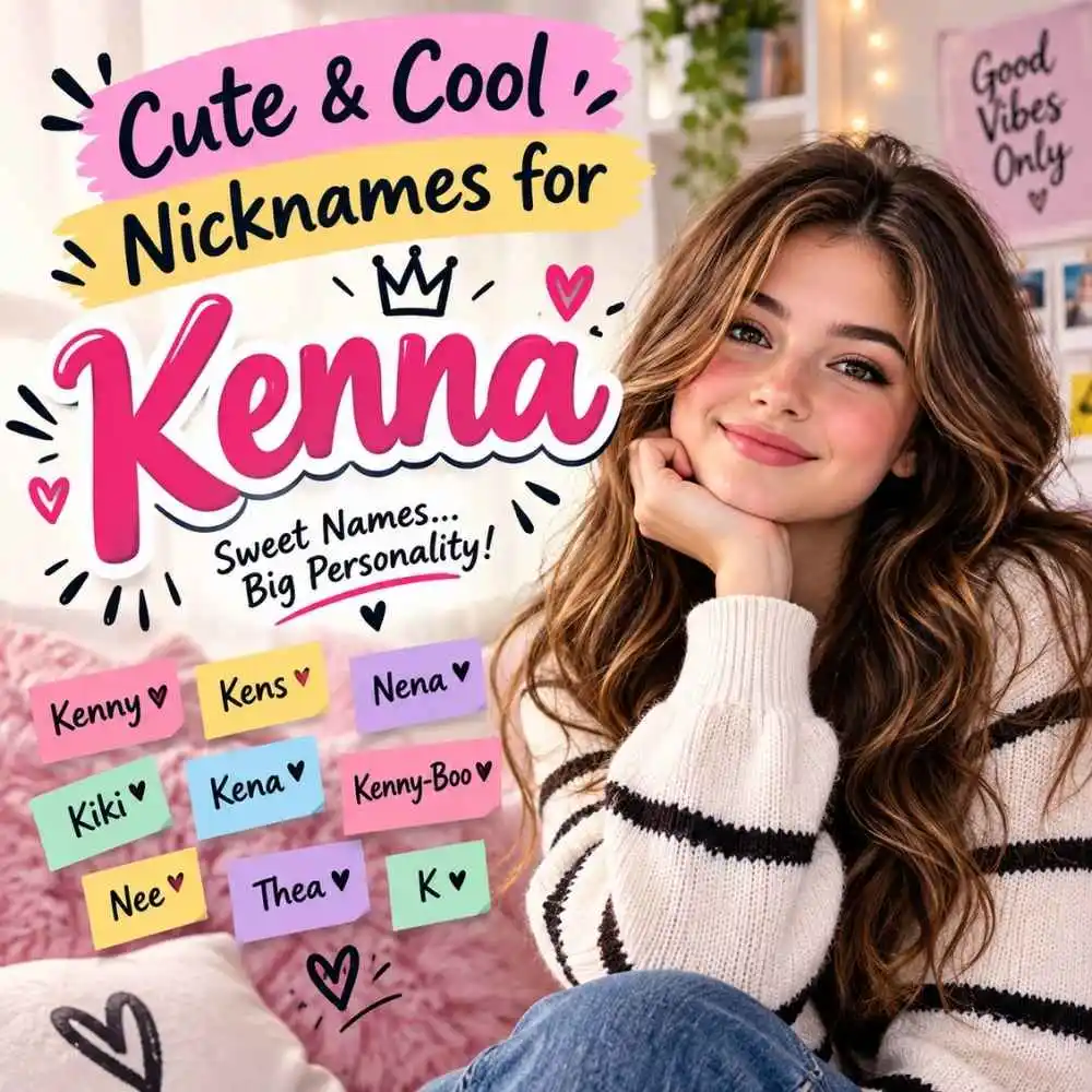Cute And Cool Nicknames For Kenna
