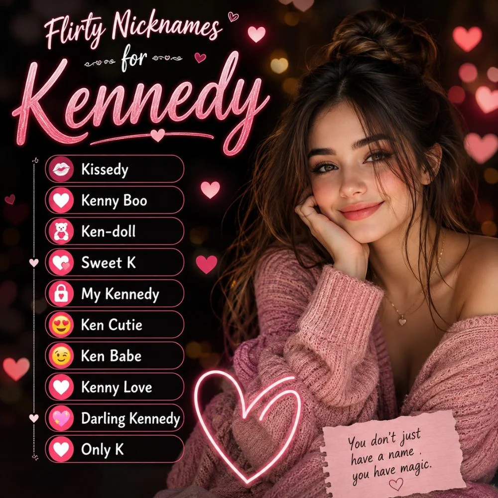 Flirty Nicknames For Kennedy