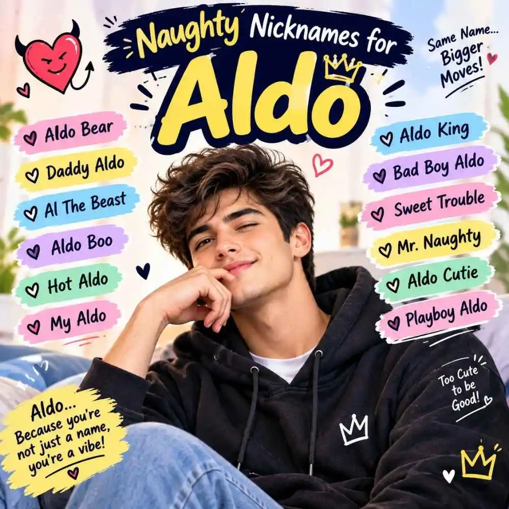 Naughty Nicknames For Aldo