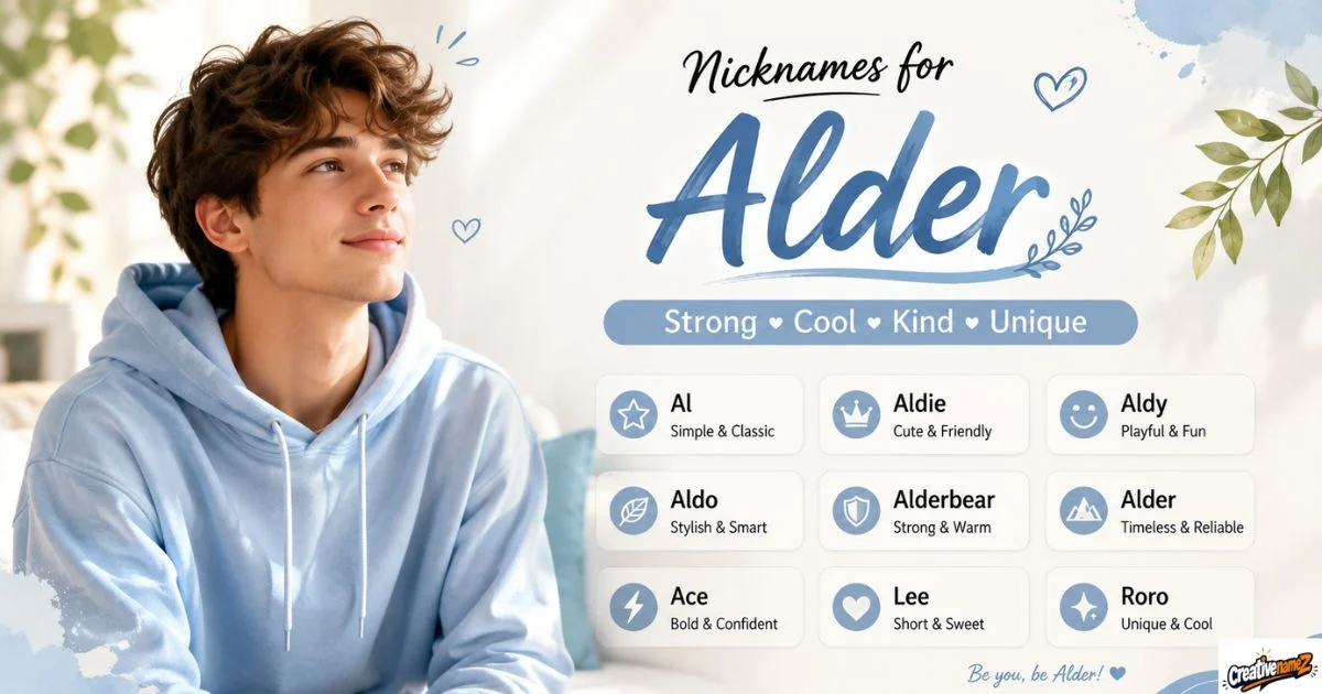 Nicknames For Alder