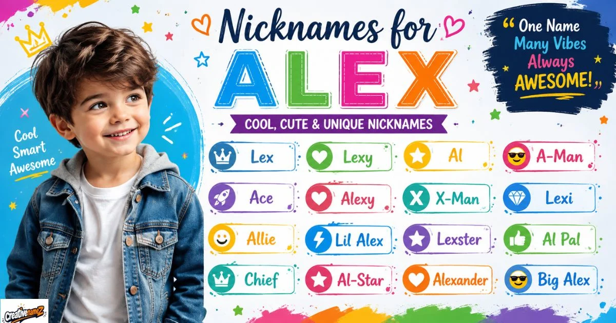 Nicknames For Alex