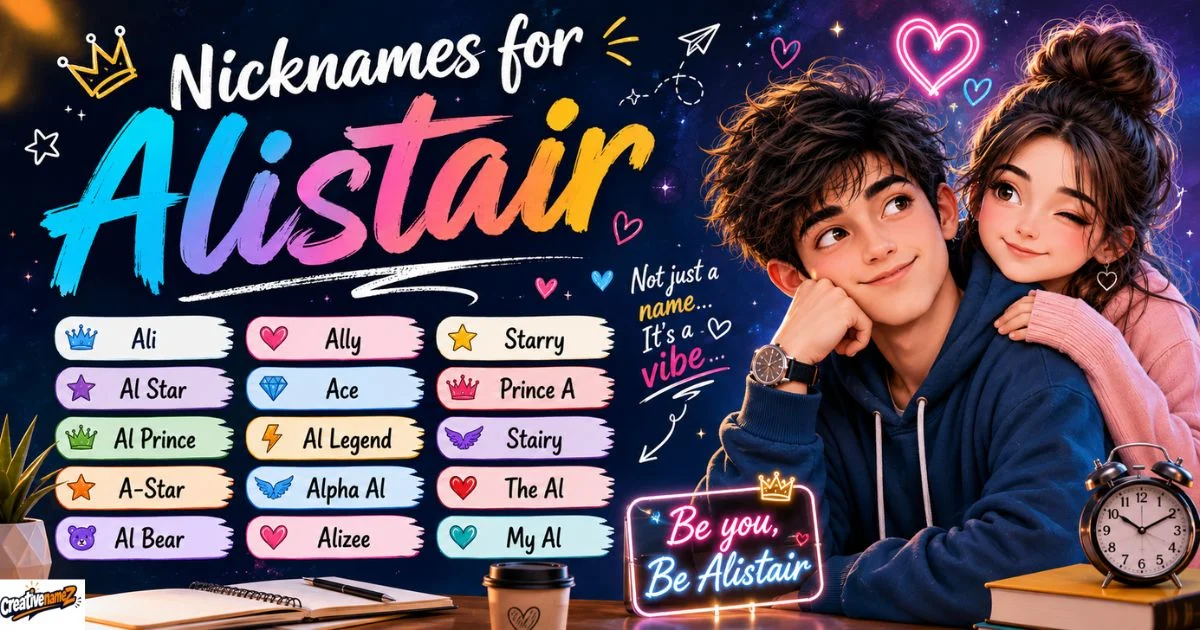 Nicknames For Alistair