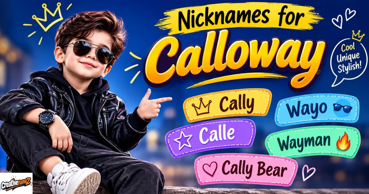 Nicknames For Calloway