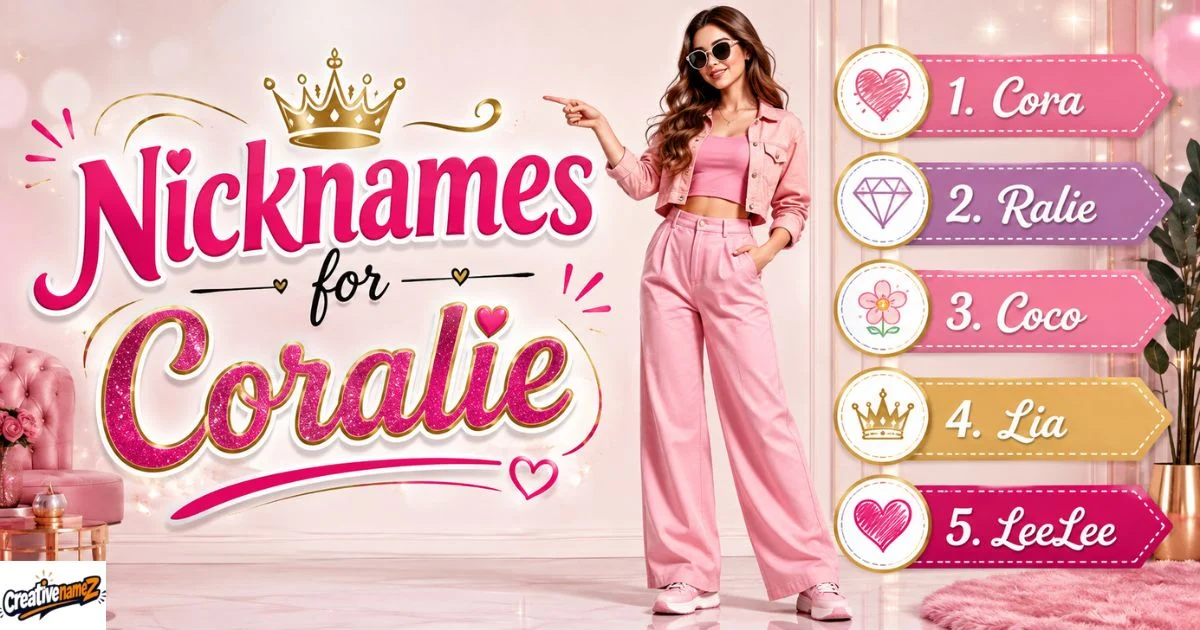 Nicknames For Coralie