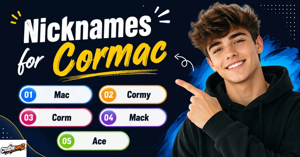 Nicknames For Cormac