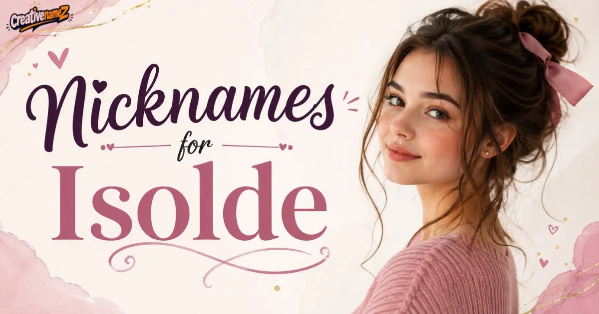 Nicknames For Isolde
