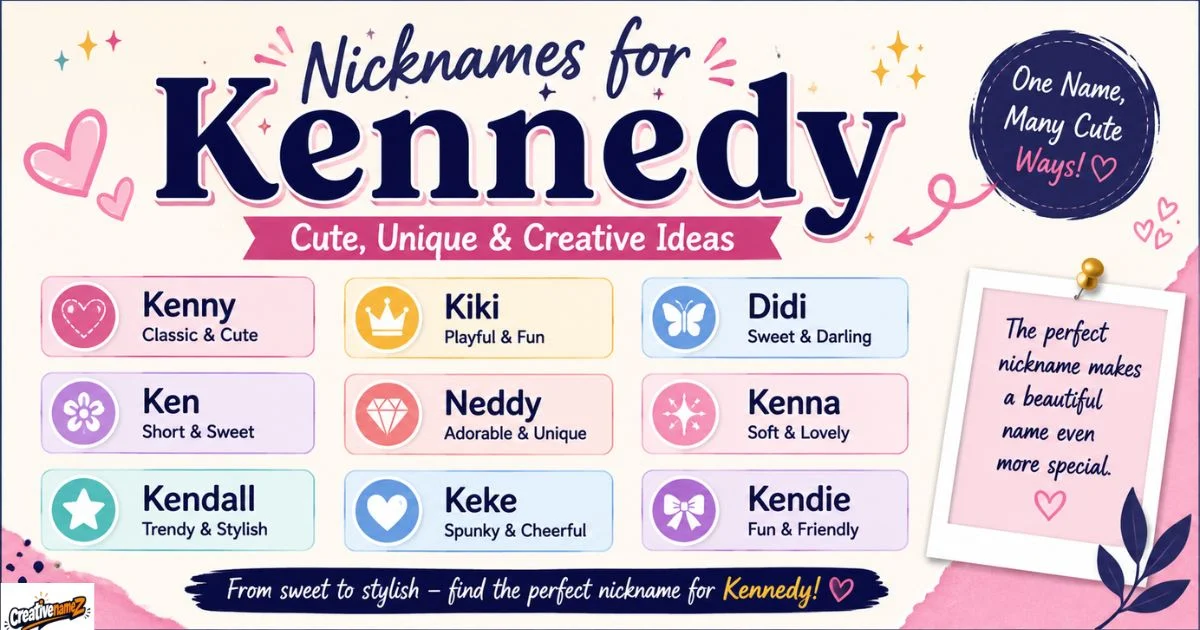 Nicknames For Kennedy