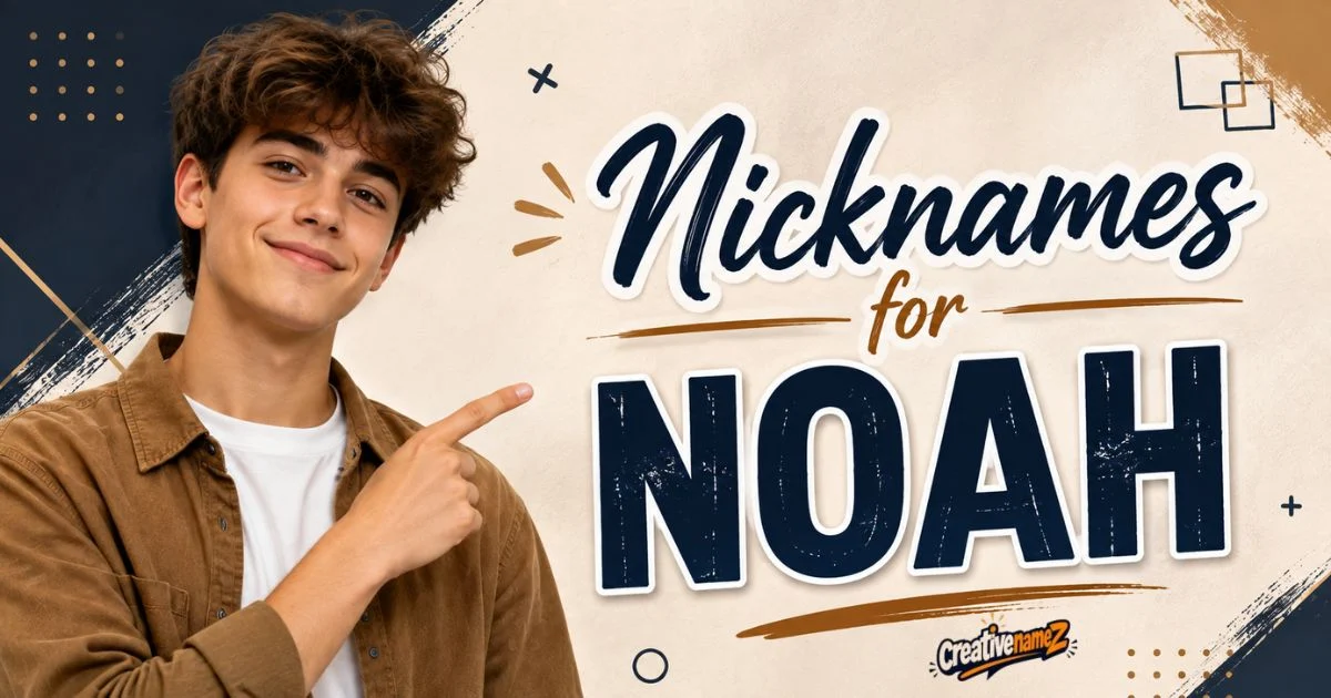 Nicknames For Noah