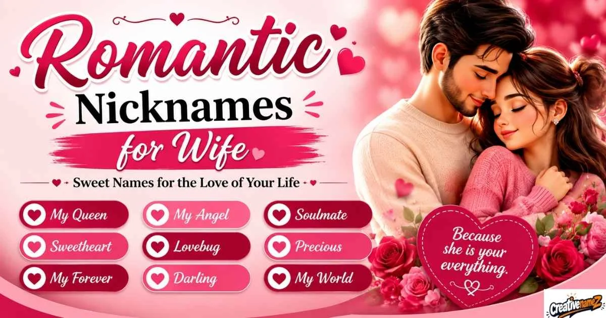 Nicknames For Wife