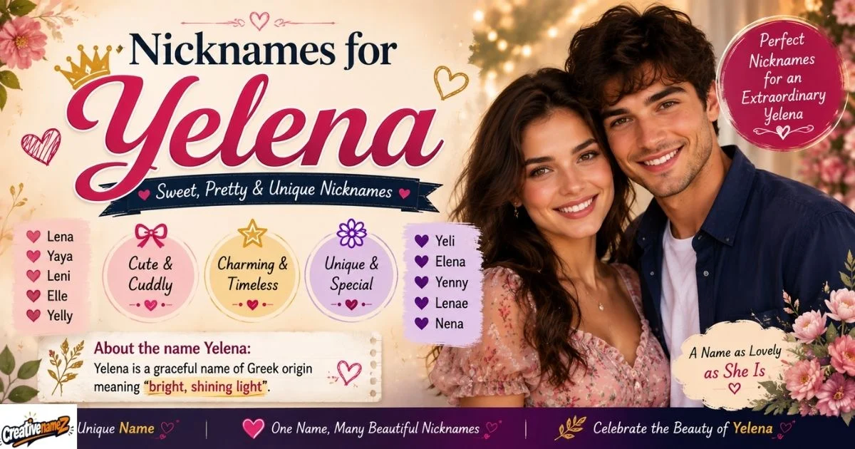 Nicknames For Yelena