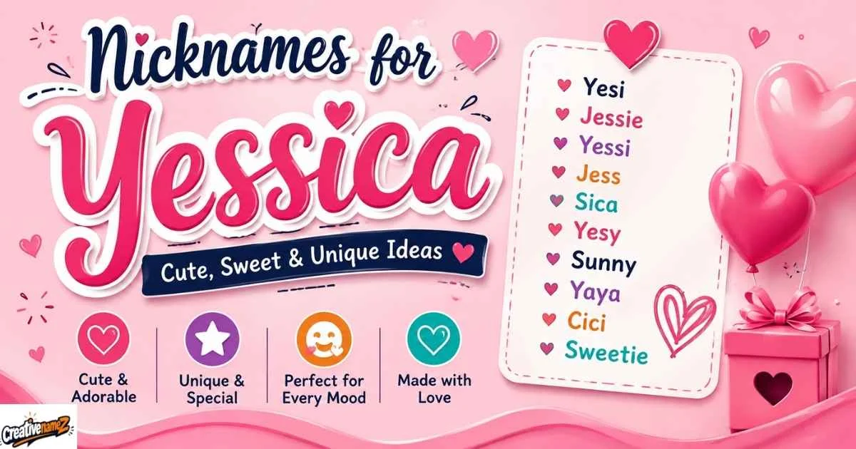 Nicknames For Yessica