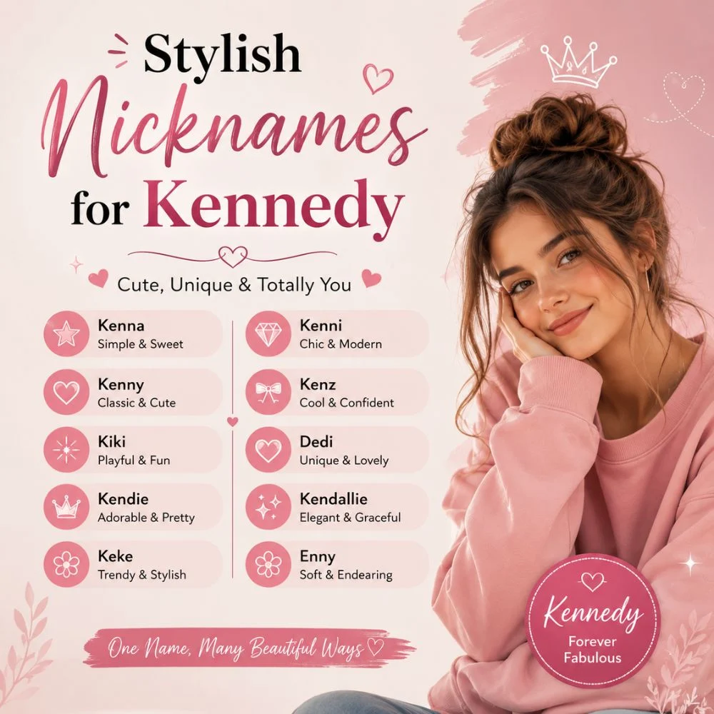 Stylish Nicknames For Kennedy