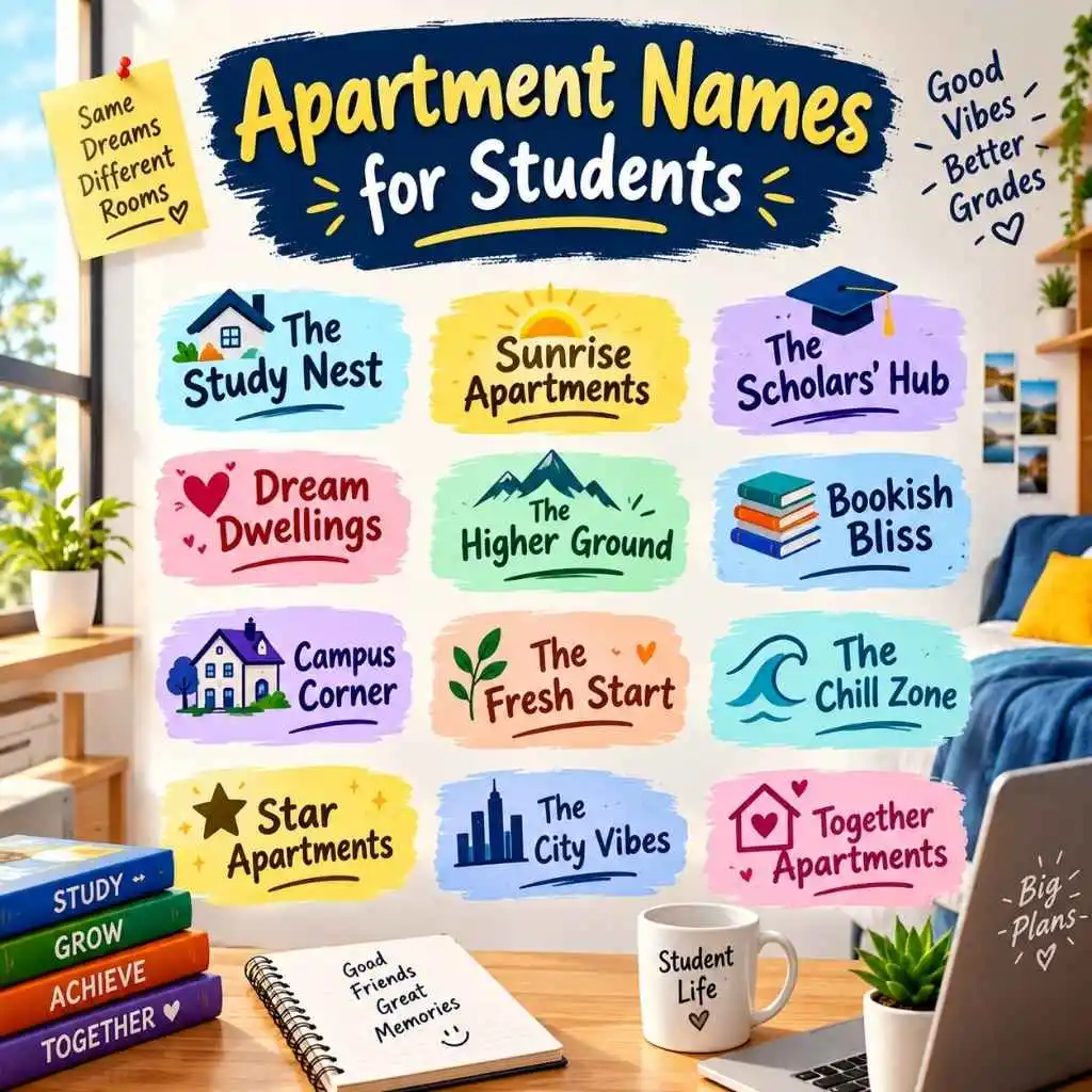 Apartment Names For Students