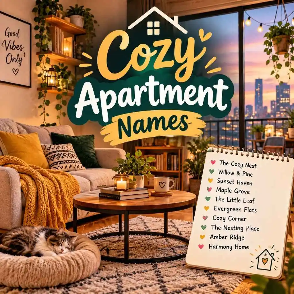 Cozy Apartment Names