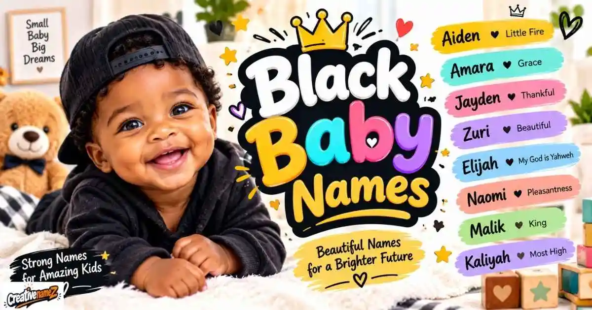 Cute Black Baby Names