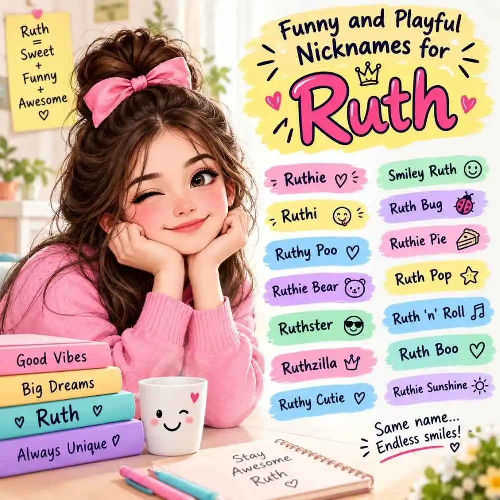 Funny And Playful Nicknames For Ruth