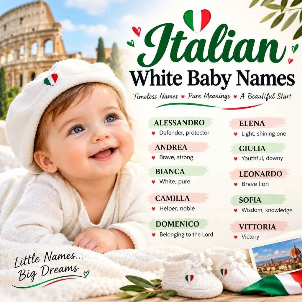 Italian White Baby Names