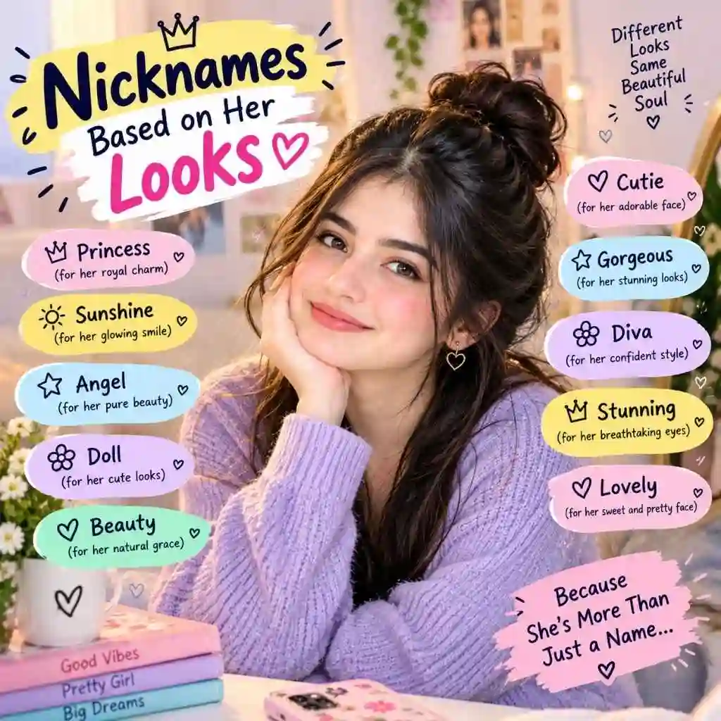 Nicknames Based On Her Looks