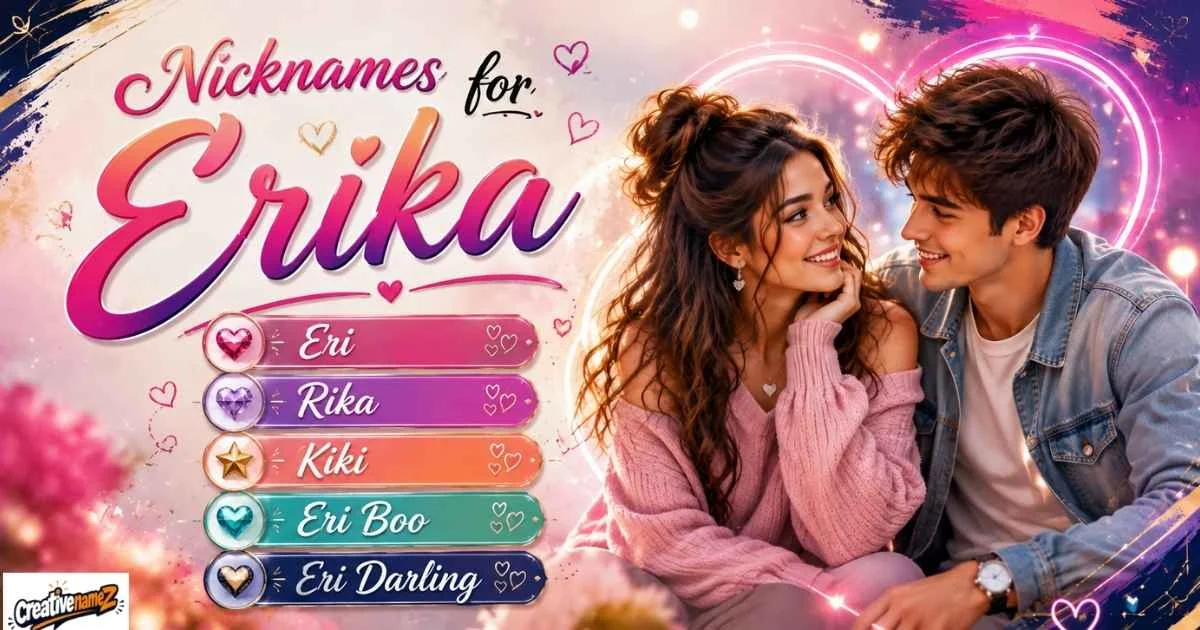 Nicknames For Erika