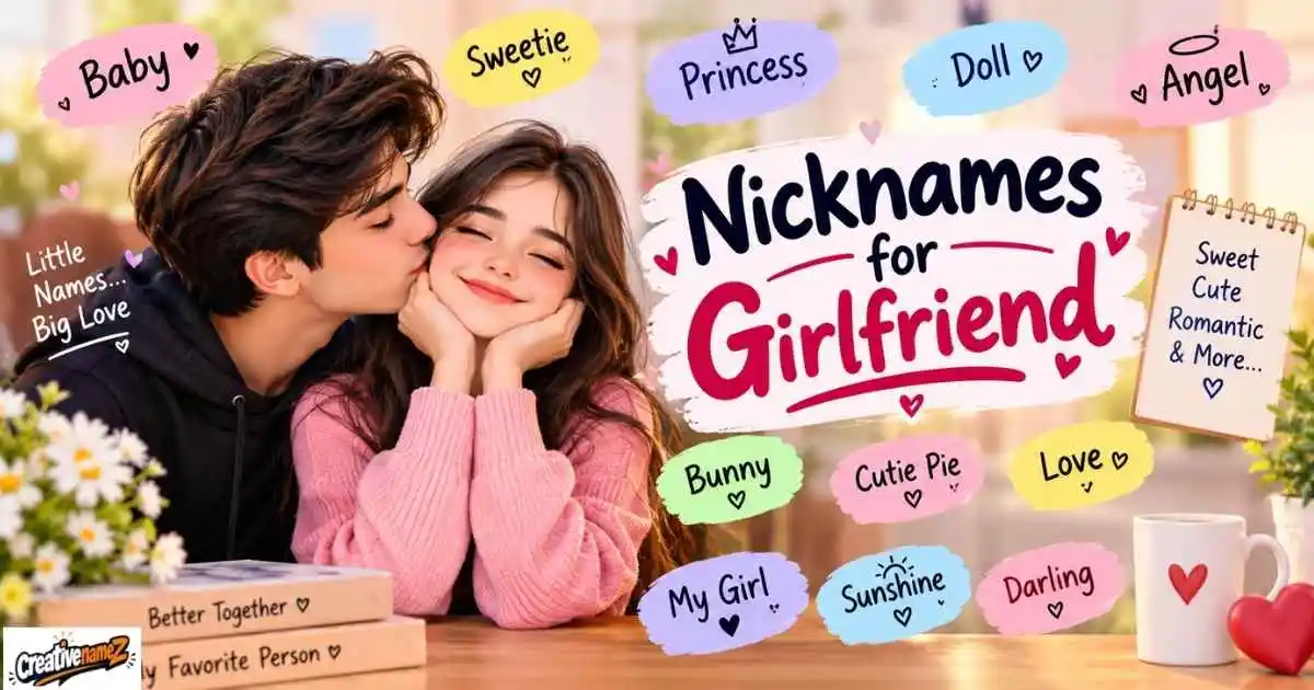 Nicknames For Girlfriend