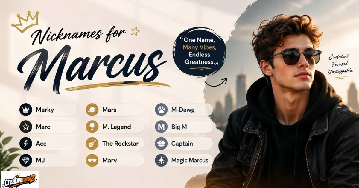 Nicknames For Marcus