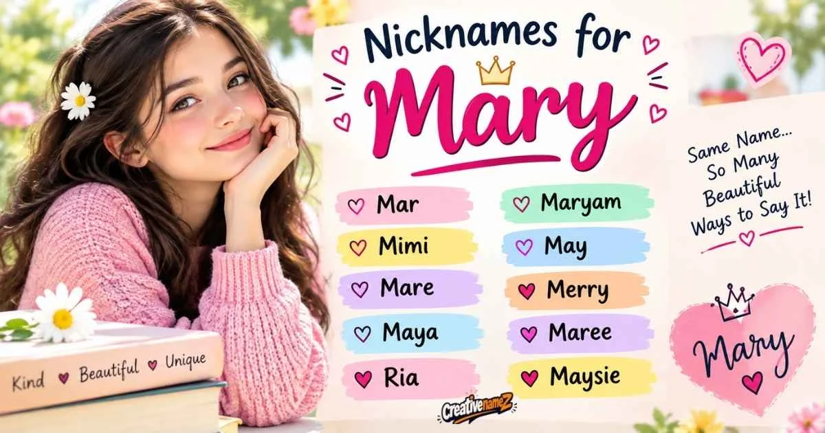 Nicknames For Mary