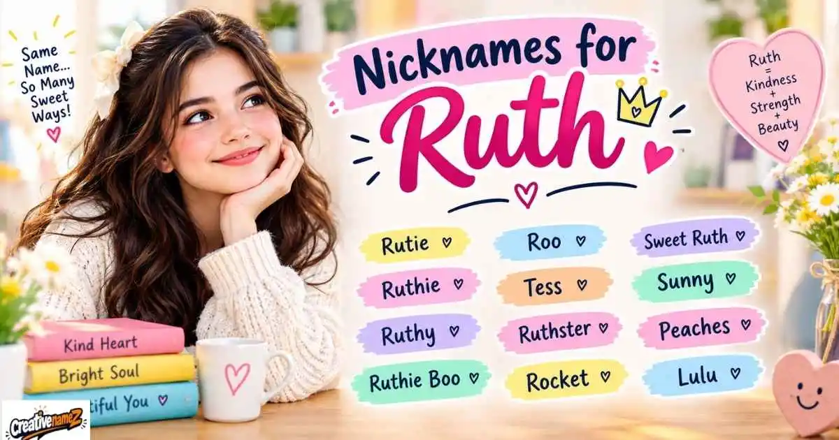 Nicknames For Ruth
