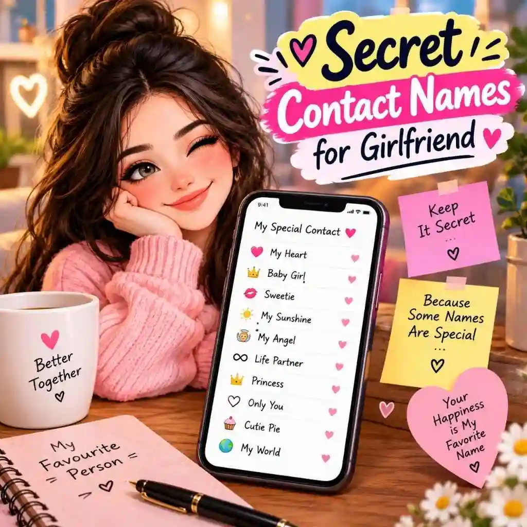 Secret Contact Names For Girlfriend