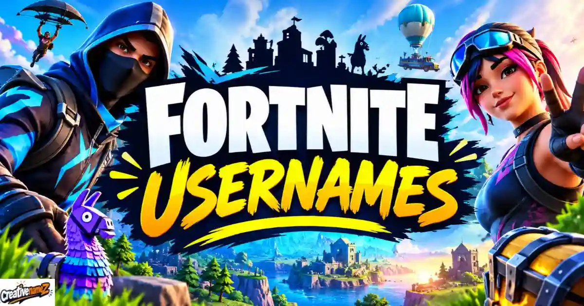 Fortnite Usernames