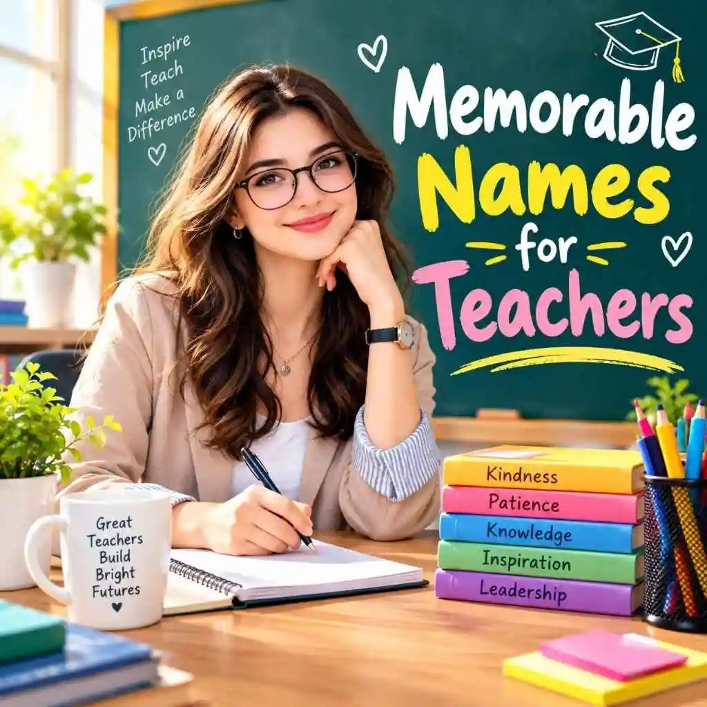 Memorable Names For Teachers
