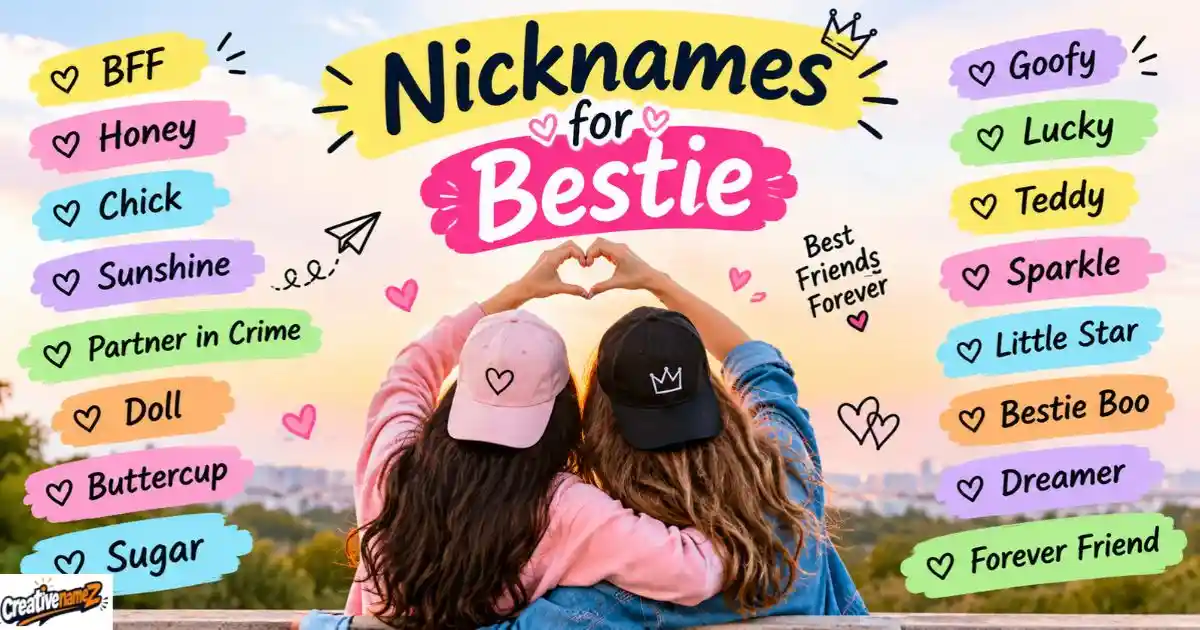 Nicknames For Bestie